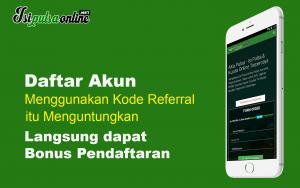 Kenapa Harus Mengisi Kode Referral Saat Registrasi di Isipulsaonline.Net?
