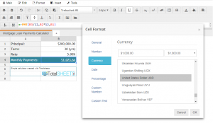 TotalSheets – How To Create A Simple Mortgage Calculator