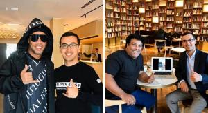 Azərbaycanlı startapçı Ronaldinyo ilə ilkin razılıq əldə etdi — FOTO