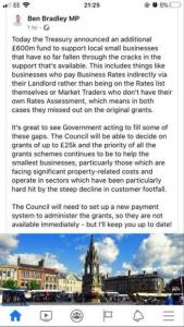 New £617m Government scheme plugs £10k business rates cash grant loophole » Offices.co.uk