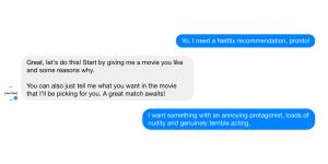 'And Chill' might be the first useful Facebook bot