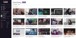 Gaming site Twitch now lets you watch people eat