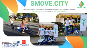 SMOVE.CITY participated in the "Car free day" event in Prague - Suchdol on the 19th of September. #MobilityWeek