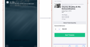 Pandora will now recommend nearby concerts, thanks to Ticketfly