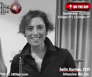 Massive Bio, Inc. CEO Selin Kurnaz to Be Interviewed on "The Big Biz Show"