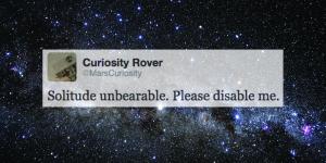 Mars rover Curiosity singing Happy Birthday to itself is the saddest thing