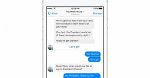 The White House’s new Messenger bot lets citizens send notes to President Obama