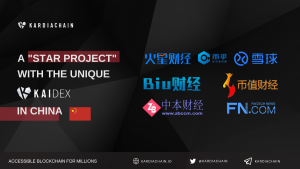 KardiaChain is “ a star project” amongst the Chinese community