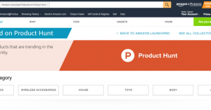 Amazon launches a dedicated shop for items featured on Product Hunt