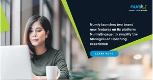 Numly launches two new features on its platform, NumlyEngage™, to simplify the Manager-led Coaching Experience
