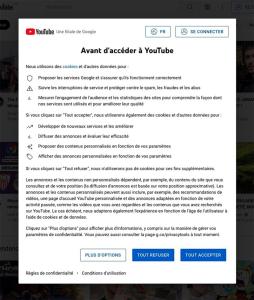 Google updates cookie consent banners - CNIL fine €150 mln - CookieFirst