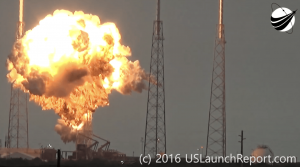 Video emerges of SpaceX's Falcon 9 going up in smoke on the launch pad