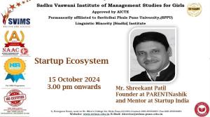 CE Shreekant Patil Guides Management Students at SVIMS for GIRLS through Vidyanjali Programme…