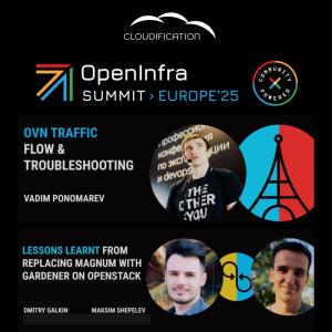 Cloudification Joins OpenInfra Summit Europe 2025 with Two Talks in Paris-Saclay