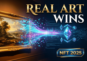 NFT Market 2025: Supply Up, Prices Down—How Physical Art Tokenization Wins
