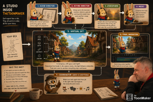 TheToonMaker: direct without fighting the process