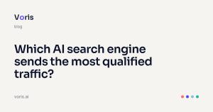 Which AI search engine sends the most qualified traffic?