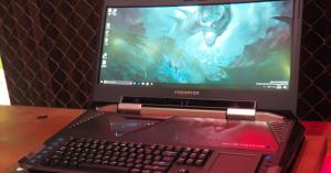 Acer’s 17 pound, curved-screen temple to gaming excess