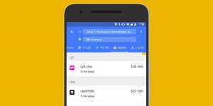 Google Maps now shows ride options from Lyft, Gett in the US