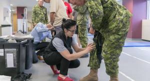 The Canadian Army is testing out bionic knee braces