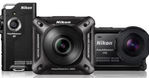 Launching three new cameras, Nikon plunges deep into VR and action cams