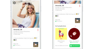 Tinder taps Spotify to let you add music to your profile