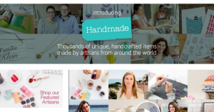 Handmade, Amazon’s Etsy rival, expands into Europe