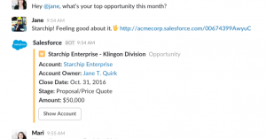Enterprise chat app Slack ties up with Salesforce in a deep platform partnership