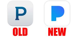 Pandora has a new logo