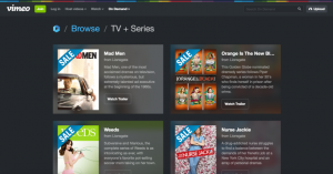 Vimeo launches a TV store featuring top series from Lionsgate, STARZ