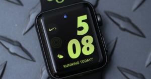 Taking the Apple Watch Nike+ for a spin
