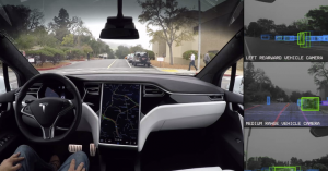 Watch a fully self-driving Tesla navigate intersections and city streets