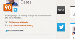 Growing Its Influence, Klout Gets Strategic Investment From Microsoft — And Serious Bing Integration