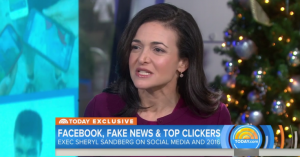 Sheryl Sandberg: “People don’t want to see hoaxes on Facebook”
