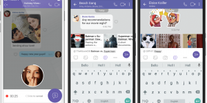 Viber update adds instant video messages and chat extensions