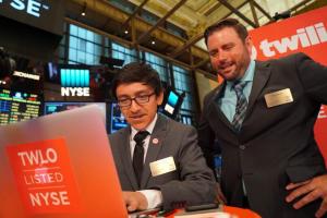 Twilio built 3 apps on the floor of the NYSE to celebrate its IPO