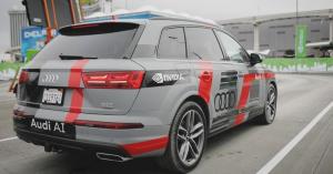 Take a ride with us in a self-driving Audi Q7 using Nvidia autonomous tech