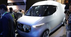 Check out the real world version of the Mercedes-Benz drone delivery van