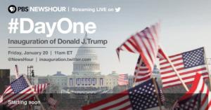 Twitter to live stream Trump’s inauguration in partnership with PBS