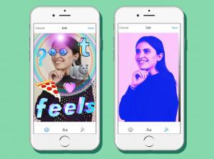 Tumblr ups it millenial cred with stickers and filters