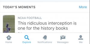 Twitter's new Explore tab showcases top Moments, trends, and live video