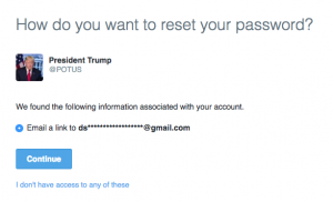 Trump team’s Twitter accounts used private emails, among other security lapses