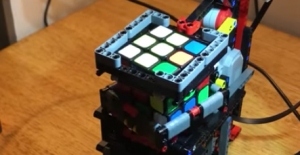 This Raspberry Pi-powered Lego robot can solve a Rubik’s cube