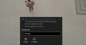 Microsoft’s Cortana can now create reminders from your emails