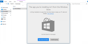Microsoft will soon block desktop apps from installing on Windows 10