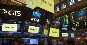 Snapchat soars again on second day of trading