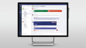 Microsoft releases Teams worldwide to take on Slack