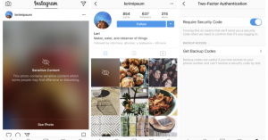 Instagram begins blurring some sensitive content, opens two-factor to all