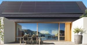 Tesla shows off a new Panasonic-made low-profile residential solar panel
