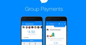 Facebook Messenger now supports group payments